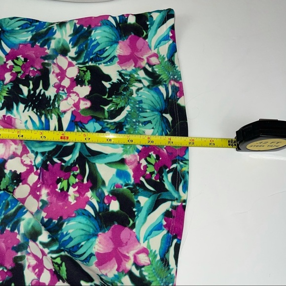 Athleta Halter Tankini Swim Top Tropical Floral S - Picture 13 of 14